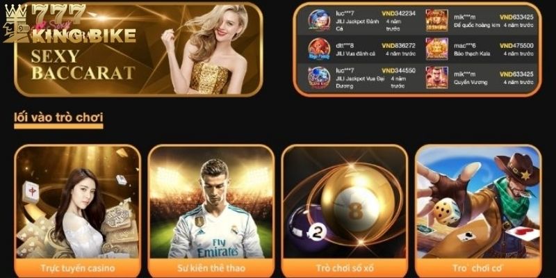 Tiến hành nạp tiền để bắt đầu đặt cược games 777king